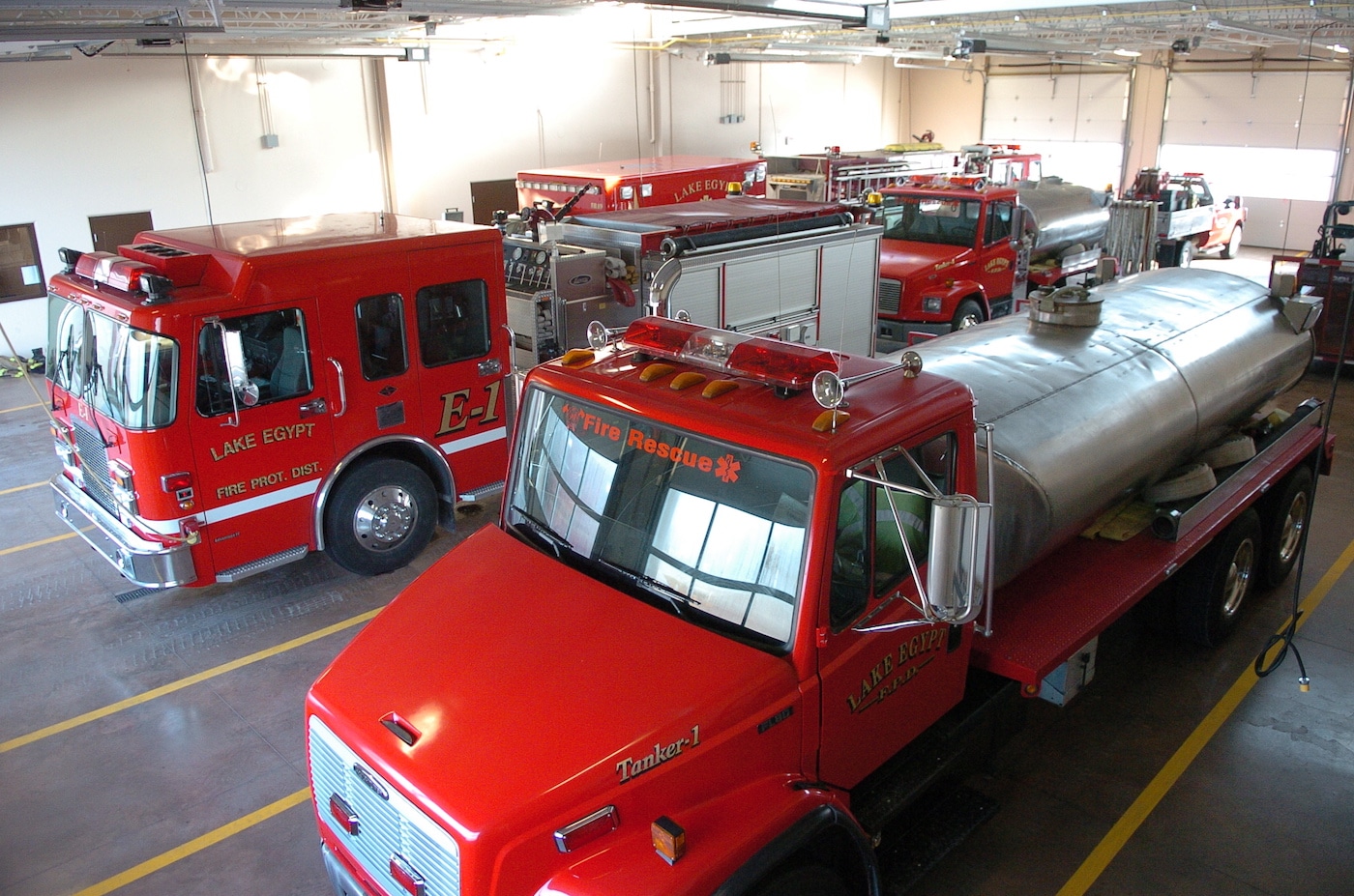 Lake of Egypt Fire Station Bacon Farmer Workman Engineering & Testing